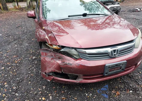 2012 Honda Civic Ex z USA, uszkodzony, nr VIN 2HGFB2F81CH509139